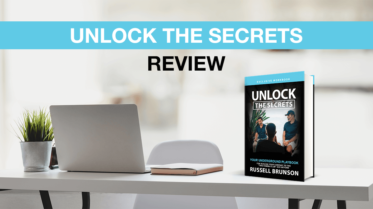 Unlock The Secrets Book By Russell Brunson