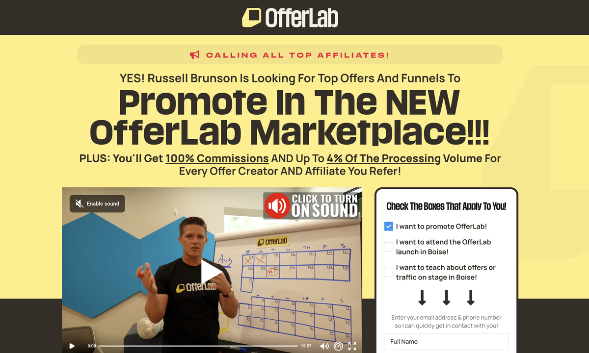 OfferLab Affiliate Program & JV Launch: Everything You Need to Know