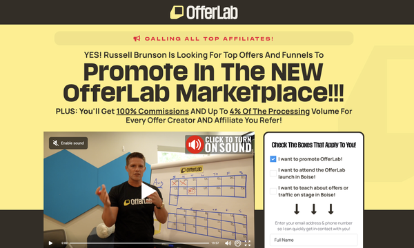 OfferLab Affiliate Program & JV Launch: Everything You Need to Know